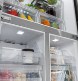 HAIER  Haier 16.8 Cu. Ft. Quad Door Refrigerator - Fingerprint Resistant Stainless (QHE16HYPFS)