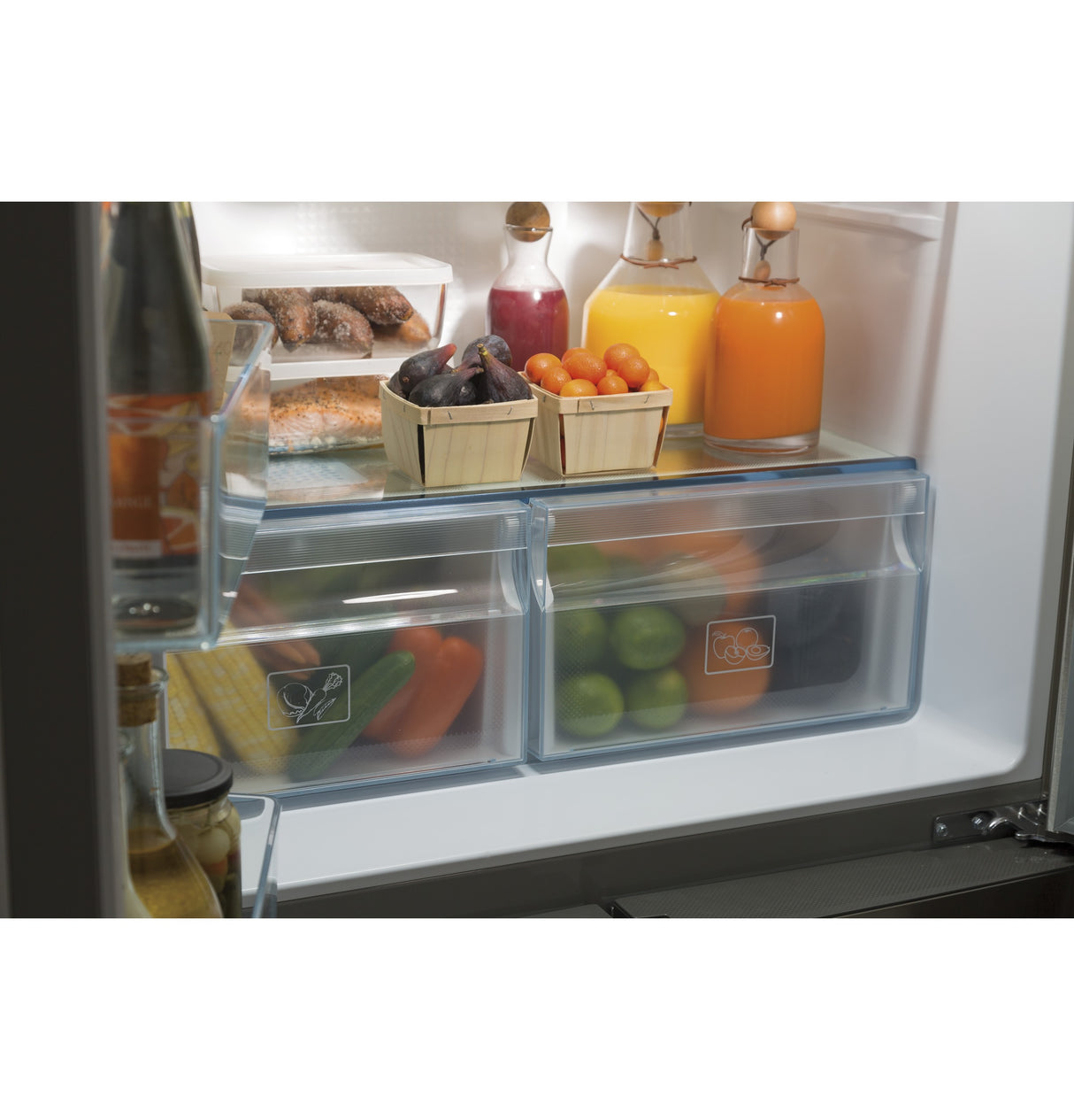 HAIER  Haier 16.8 Cu. Ft. Quad Door Refrigerator - Fingerprint Resistant Stainless (QHE16HYPFS)
