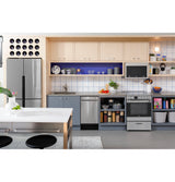HAIER  Haier 16.8 Cu. Ft. Quad Door Refrigerator - Fingerprint Resistant Stainless (QHE16HYPFS)