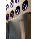 HAIER  Haier 16.8 Cu. Ft. Quad Door Refrigerator - Fingerprint Resistant Stainless (QHE16HYPFS)