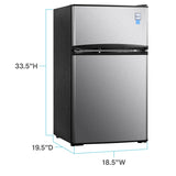 AVANTI  Avanti 3.1 cu. ft. Compact Refrigerator - White (RA31B0W)