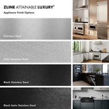 ZLINE  36 In. 4.6 Cu. Ft. Legacy Dual Fuel Range With 6 Burner Gas Cooktop And Electric Convection Oven In Stainless Steel - Stainless Steel (RA36)
