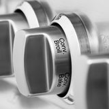 ZLINE 36" 4.6 cu. ft. Dual Fuel Range with Gas Stove and Electric Oven - Stainless Steel (RA36)