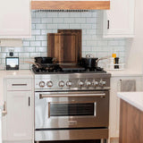 ZLINE  36" 4.6 cu. ft. Dual Fuel Range with Gas Stove and Electric Oven - Stainless Steel (RA36)