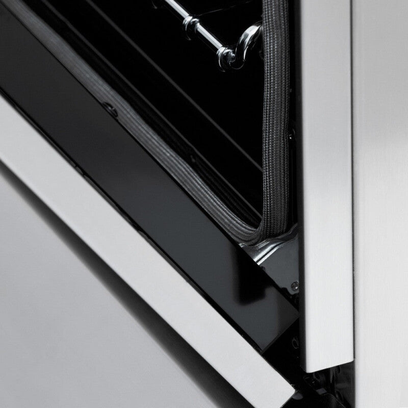 ZLINE  Autograph Edition 60 In. 7.4 Cu. Ft. Legacy Dual Fuel Range With 9 Burner Gas Cooktop And 2 Electric Convection Ovens In Stainless Steel And Champagne Bronze Accents - Stainless Steel (RAZ60CB)
