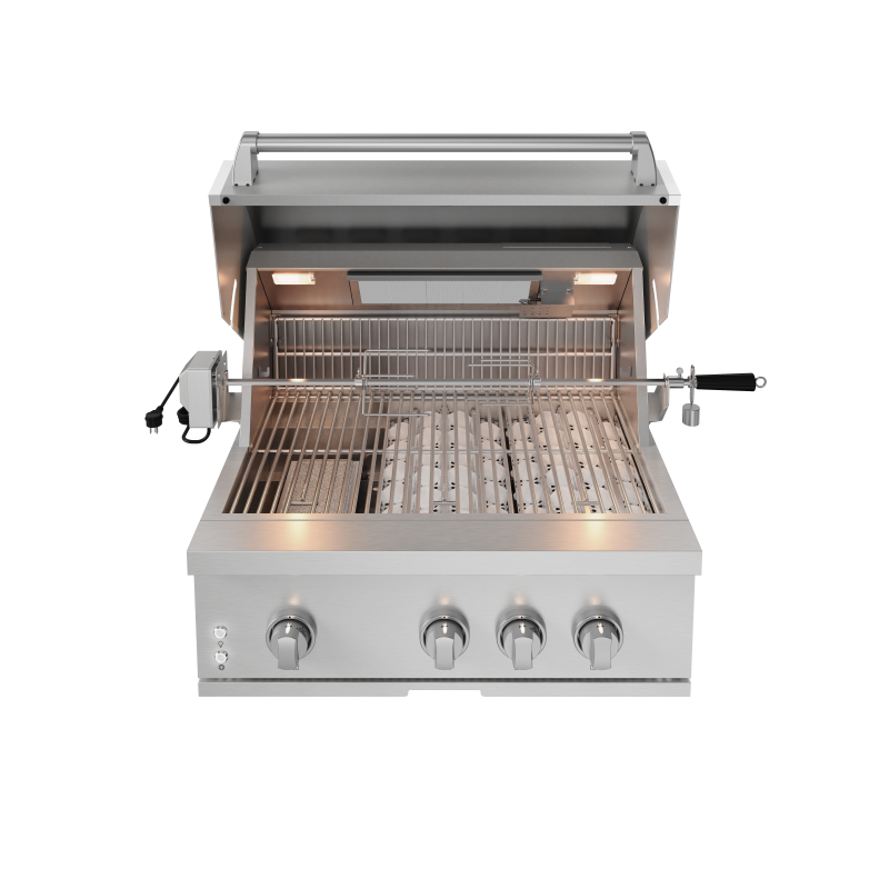 THOR KITCHEN  32-inch Built-in Gas Grill Gordon Ramsay Collection - Stainless Steel (RBG3201G)