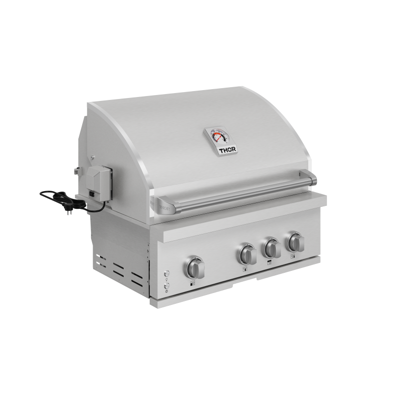 Thor Kitchen  32 Inch Built-in Gas Grill Gordon Ramsay Collection - Stainless Steel (RBG3201G)