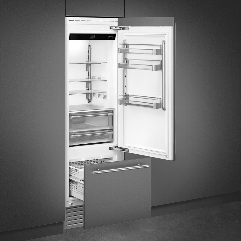Smeg  Refrigerator Universal - Steel (RBMU30R)