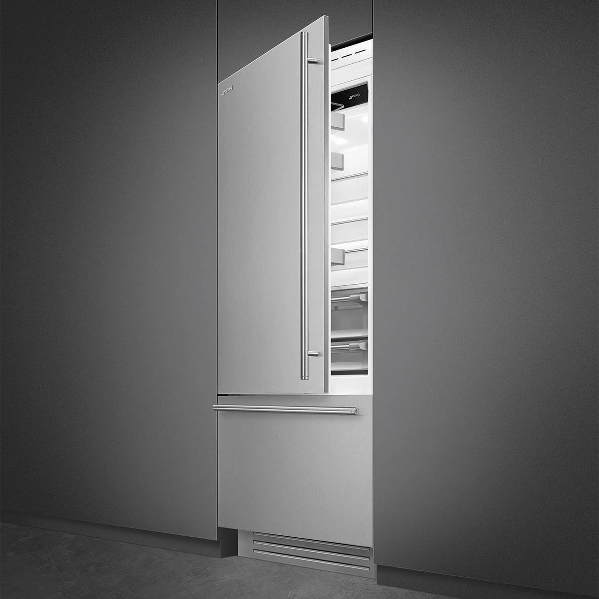 Smeg  Refrigerator Universal - Stainless steel (RBMU36LX)