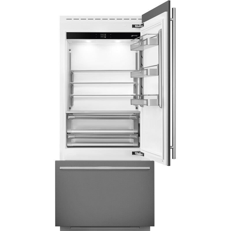 Smeg  Refrigerator Universal - Steel (RBMU36R)