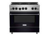 BLUESTAR  36″ Culinary Series (RCS) Sealed Burner Range - Stainless Steel (RCS36SBV2)