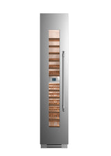 BERTAZZONI  18" Built-in Wine Cellar column - Stainless - Left swing door - Stainless Steel (REF18WCPIXL23)