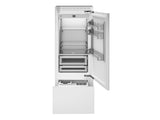 BERTAZZONI  30 inch built-in Bottom Mount Refrigerator with ice maker - Panel Ready (REF30BMBIPRT)