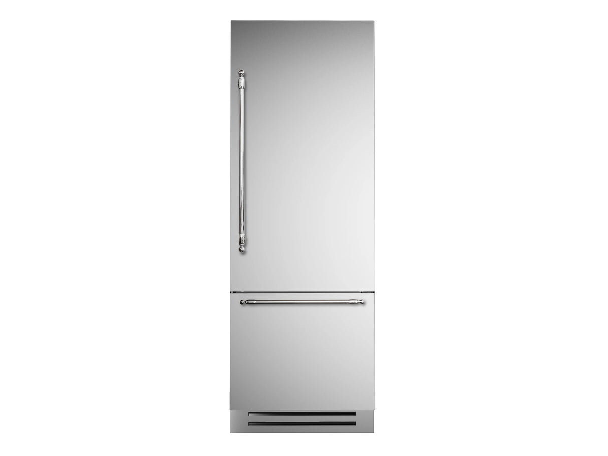 BERTAZZONI  30 inch built-in Bottom Mount Refrigerator with ice maker - Stainless Steel (REF30BMBIXRT)