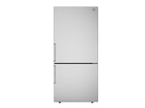 BERTAZZONI 31 inch Freestanding Bottom Mount Refrigerator with automatic icemaker Stainless Steel -  (REF31BMFIX)