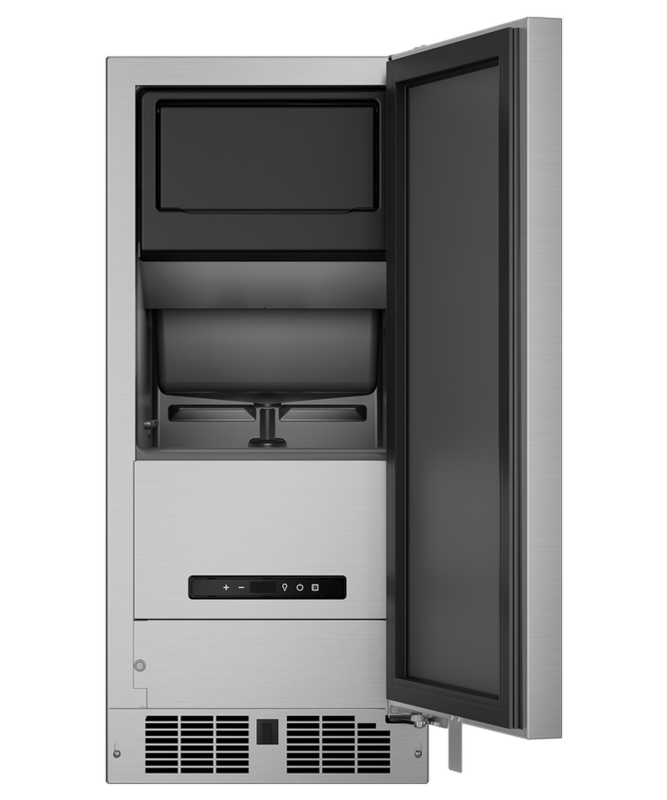 DCS  15" Outdoor Ice Machine, Right Hinge - Stainless Steel (RF15IR3)