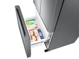 Samsung  18 cu. ft. Smart Counter Depth 3-Door French Door Refrigerator in Stainless Steel - Other (RF18A5101SRAA)