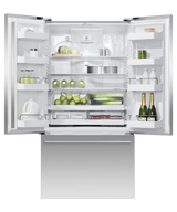 Fisher Paykel  Freestanding French Door Refrigerator Freezer, 36", 20.1 cu ft, Ice - Stainless Steel (RF201ADJSX5)