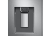 Samsung  22 cu. ft. Smart 3-Door French Door Refrigerator with External Water Dispenser in Fingerprint Resistant Stainless Steel - Other (RF22A4221SRAA)