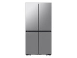 Samsung  Bespoke 23 cu. ft. Counter Depth 4-Door Flex™ Refrigerator with Beverage Center™ & Customizable Door Panels in Stainless Steel - Other (RF23DB9600QLAA)