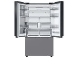 Samsung  Bespoke 3-Door French Door Refrigerator (24 cu. ft.) with Beverage Center™ in Stainless Steel - Other (RF24BB6600QLAA)