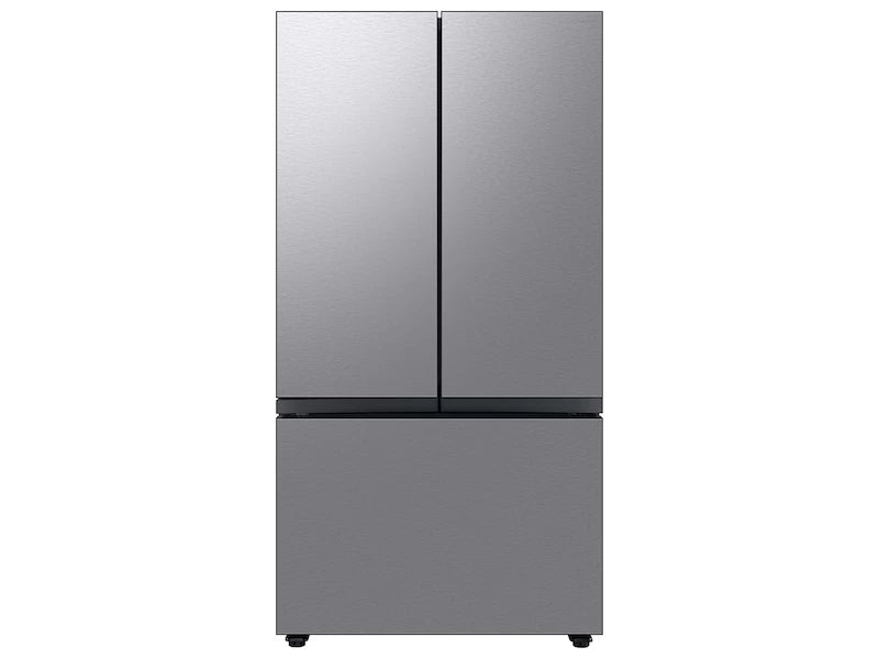 Samsung  Bespoke 3-Door French Door Refrigerator (24 cu. ft.) with Beverage Center™ in Stainless Steel - Other (RF24BB6600QLAA)