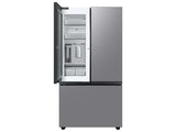 Samsung  Bespoke 3-Door French Door Refrigerator (24 cu. ft.) with Beverage Center™ in Stainless Steel - Other (RF24BB6600QLAA)