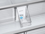 Samsung  Bespoke 3-Door French Door Refrigerator (24 cu. ft.) with Beverage Center™ in Stainless Steel - Other (RF24BB6600QLAA)