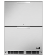 DCS  24" Outdoor Refrigerator Drawers - Stainless Steel (RF24DE4)