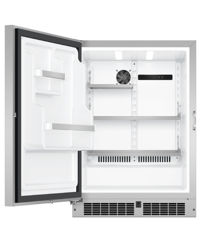 DCS  24" Outdoor Refrigerator, Left Hinge - Stainless Steel (RF24LE4)