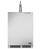 DCS  24" Single Tap Outdoor Beer Dispenser, Left Hinge - Stainless Steel (RF24TL2)