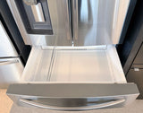 SAMSUNG 28 cu. ft. Food Showcase 4-Door French Door Refrigerator in Stainless Steel - Floor Model -  (RF28R7351SR) Floor Model