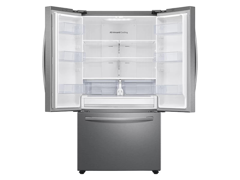 SAMSUNG 28 cu. ft. Large Capacity 3-Door French Door Refrigerator - Stainless Steel (RF28T5001SR)