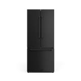 THOR KITCHEN  30 Inch 17.5 Cu Ft French Door Counter Depth Refrigerator With Ice Maker In Black Gordon Ramsay Series - Black (RF3017FFD00)