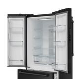 THOR KITCHEN  30 Inch 17.5 Cu Ft French Door Counter Depth Refrigerator With Ice Maker In Black Gordon Ramsay Series - Black (RF3017FFD00)