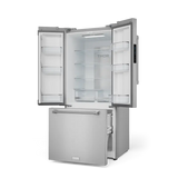 THOR KITCHEN  30 Inch 17.5 Cu Ft French Door Counter Depth Refrigerator With Ice Maker In Stainless Steel Gordon Ramsay Series - Stainless Steel (RF3017FFD99)