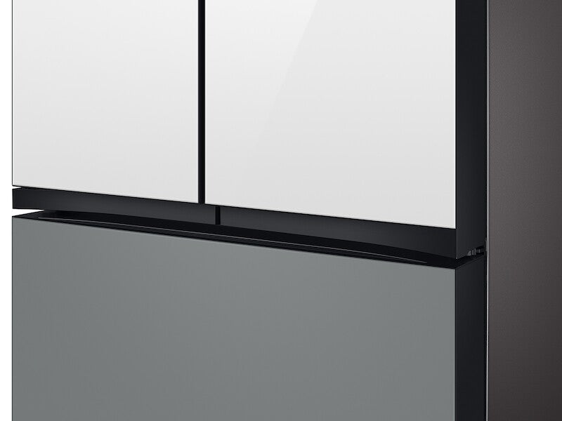 Samsung  Family Hub™ & Beverage Center™ | Dual Ice Maker | 30 cu.ft. - Charcoal Glass and Matte Black Steel (RF30BB69006MAA)