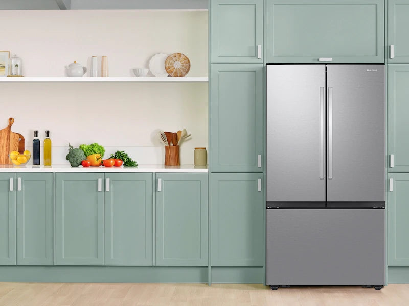 Samsung  32 cu. ft. Mega Capacity 3-Door French Door Refrigerator with Dual Auto Ice Maker in Stainless Steel - Other (RF32CG5100SRAA)