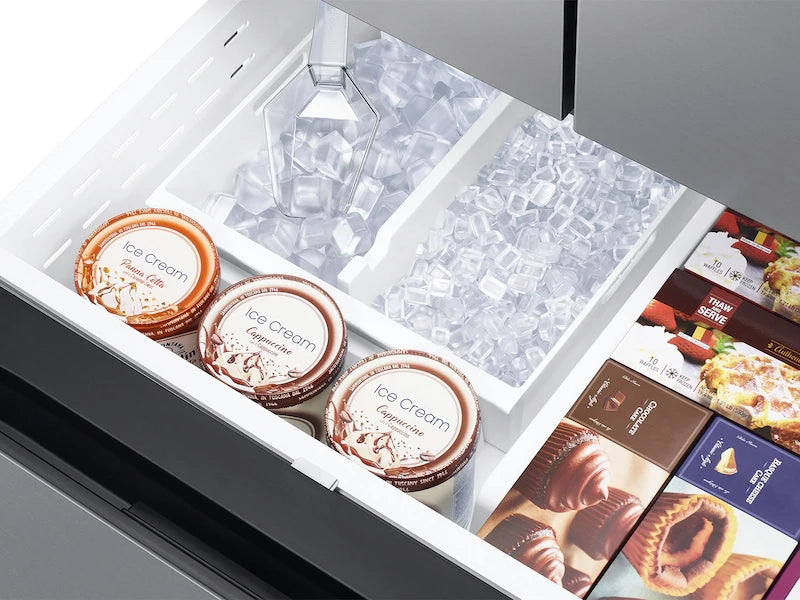 Samsung  32 cu. ft. Mega Capacity 3-Door French Door Refrigerator with Dual Auto Ice Maker in Stainless Steel - Other (RF32CG5100SRAA)