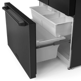 THOR KITCHEN  36 Inch 20.3 Cu Ft French Door Counter Depth Refrigerator With Ice Maker In Black Gordon Ramsay Series - Black (RF3621CTD00)