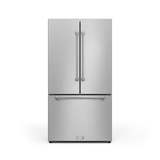 THOR KITCHEN  36 Inch 20.3 Cu Ft French Door Counter Depth Refrigerator With Ice Maker In Stainless Steel Gordon Ramsay Series - Stainless Steel (RF3621CTD99)