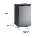 AVANTI  Avanti 4.4 cu. ft. Compact Refrigerator - Black (RM4416B)