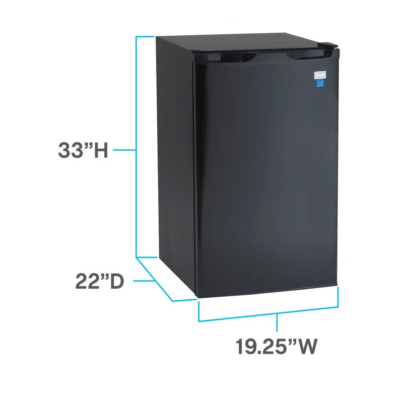 AVANTI  Avanti 4.4 cu. ft. Compact Refrigerator - Black (RM4416B)