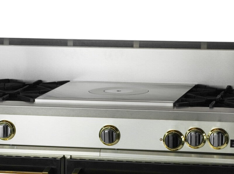 BlueStar 60″ Nova (RNB) Series Range with 24″ French Top - Stainless Steel (RNB606FTBV2)