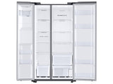 Samsung  27.4 cu. ft. Large Capacity Side-by-Side Refrigerator in Stainless Steel - Fingerprint Resistant Stainless Steel (RS27T5200SRAA)