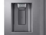 Samsung  27.4 cu. ft. Large Capacity Side-by-Side Refrigerator in Stainless Steel - Fingerprint Resistant Stainless Steel (RS27T5200SRAA)