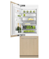 Fisher Paykel  Integrated Refrigerator Freezer, 30", Ice & Water - Other (RS3084WLUK1)