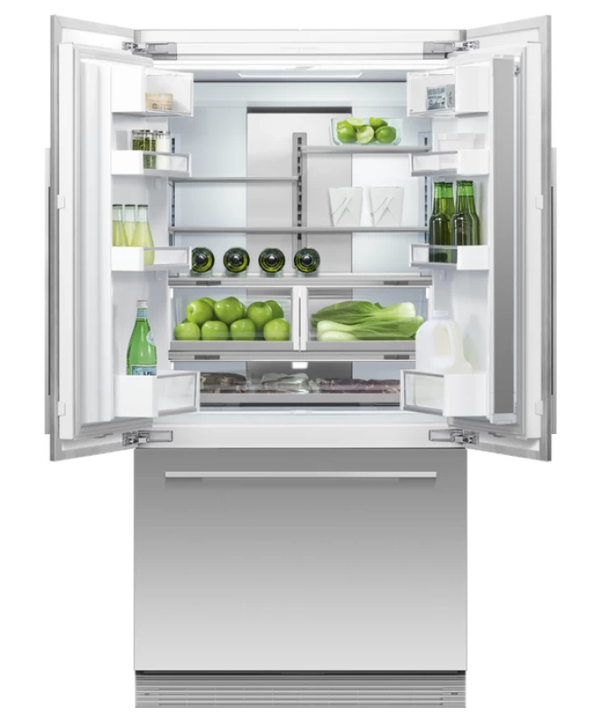 Fisher Paykel  Integrated French Door Refrigerator Freezer, 36", Ice - Panel Ready (RS36A72J1N)