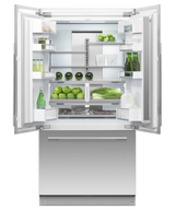 Fisher Paykel  Integrated French Door Refrigerator Freezer, 36", Ice - Panel Ready (RS36A72J1N)