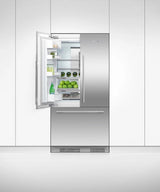 Fisher Paykel  Integrated French Door Refrigerator Freezer, 36", Ice - Panel Ready (RS36A72J1N)